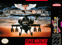 Steel Talons Super Nintendo US box art